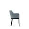 Manhattan Comfort Gansevoort Faux Leather Dining Armchair in Pewter DC051AR-PT - alternate 5